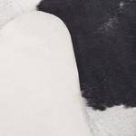 Imitatievacht Amarillo II polyester - zwart/wit