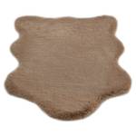 Fellteppich Cingoli Polyester - Taupe