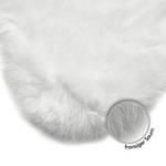 Tapis en fourrure Cingoli Polyester - Blanc