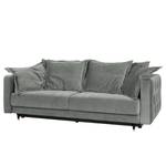 Big Sofa Cape Vincent Samt - Samt Vaia: Grau