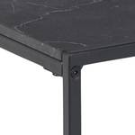 Table basse Utelle III Imitation marbre noir / Noir
