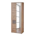 Garderobenschrank Talant Eiche Artisan Dekor / Grau