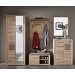 Garderobenschrank Talant Eiche Artisan Dekor / Grau