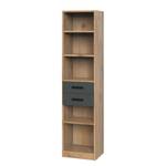 Open kast Liverpool Bruin - Plaatmateriaal - 47 x 198 x 38 cm