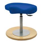 Tabouret bureau enfant myERGOSIT Tissé à plat / Acier - Bleu moyen