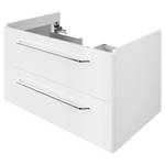 Meuble avec vasque Milano II Blanc brillant / Blanc - Largeur : 89 cm