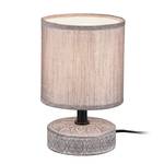 Lampe Marie Tissu / Céramique - 1 ampoule - Taupe