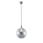 Hanglamp Dino I transparant glas/aluminium - 1 lichtbron