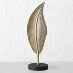 Decoratie Milava aluminium - goudkleurig - 15 x 50 cm