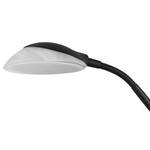 Staande LED-lamp Orson glas/aluminium - 2 lichtbronnen - Zwart