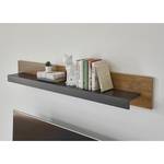 Wandplank Talence kastanjehouten look/grijs - Breedte: 150 cm