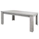 Table Dracy Imitation béton - Largeur : 160 cm