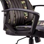 Chaise gamer mcRacer Etaux Imitation cuir / Nylon - Noir / Camouflage