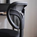 Chaise pivotante Jullie Tissu / Nylon - Noir
