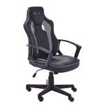 Gaming Chair mcRacer Etaux Kunstleder / Nylon - Schwarz