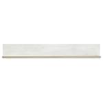 Wandplank Combree witte pijnboomhouten look/antieke eikenhouten look