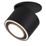 Plafonnier LED Taurus Polyéthylène / Aluminium - Noir - Nb d'ampoules : 1