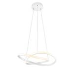 LED-hanglamp Course polyetheen/aluminium - 1 lichtbron - Wit