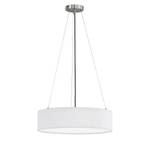 Hanglamp Pina textielmix/ijzer - 4 lichtbronnen - Wit