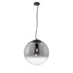 Hanglamp Mirror rookglas/ijzer - 1 lichtbron - Diameter: 40 cm