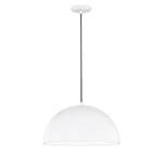 Hanglamp Kia ijzer - 1 lichtbron - Wit