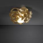 Plafondlamp Cloud polyacryl - 1 lichtbron - Goud - Diameter: 40 cm