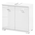 Meuble sous vasque Wyntoon Blanc brillant - Largeur : 60 cm