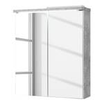 Spiegelschrank Wyntoon Inklusive Beleuchtung - Beton Dekor - Breite: 60 cm