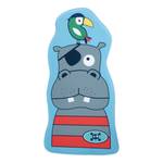 Kindervloerkleed My Mila Kids Hippo polyester - blauw