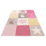 Kindervloerkleed My Stars III polyester - roze - 160 x 230 cm