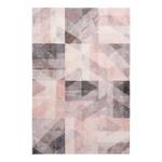 Laagpolig vloerkleed My Delta polyester - Lichtroze - 160 x 230 cm