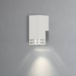 Wandlamp Pollux VI transparant glas/aluminium - 1 lichtbron