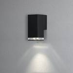 Wandlamp Pollux III transparant glas/aluminium - 1 lichtbron