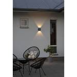 Applique murale LED Chieri V Aluminium - 4 ampoules - Gris