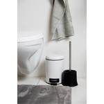 WC-borstel Basic (set van 2) kunststof/roestvrij staal - zwart