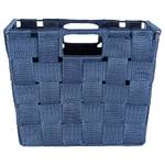 Corbeilles Adria I (lot de 2) Matière plastique - Bleu foncé - 30 x 15 cm