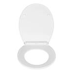 Sièges WC Kos (lot de 2) Thermoplastique / Matière plastique - Blanc - Fermeture amortie