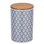 Opbergboxen Lorca (3-delig) keramiek/bamboe - meerdere kleuren