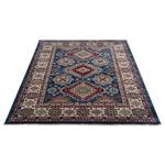 Tapis oriental Ornament 1354 Polyester - Aspect soie - Bleu - 240 x 340 cm