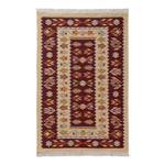 Tapis réversible Tulum 9920 Coton / Polyester - Beige / Rouge - 70 x 140 cm