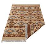 Omkeerbaar vloerkleed Tulum 9930 katoen/polyester - Beige/oranje - 70 x 140 cm