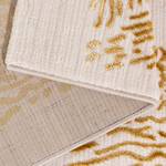 Laagpolig vloerkleed Lara 705 polyester - goudkleurig/beige - 160 x 230 cm