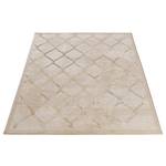 Laagpolig vloerkleed Lara 700 polyester - beige - 80 x 150 cm