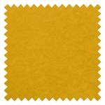 Fauteuil Pepper Velours - Velours Houki: Jaune moutarde - Noir