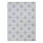 Laagpolig vloerkleed Carina I katoen/polyester - Grijs - 160 x 230 cm