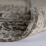 Laagpolig vloerkleed Carina IV katoen/polyester - Beige/antracietkleurig - 160 x 230 cm
