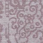 Tapis Carina IV Coton / Polyester - Rose vieilli / Gris - 120 x 170 cm