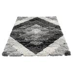 Hoogpolig vloerkleed Bahama 8815 polypropeen - grijs - 80 x 150 cm
