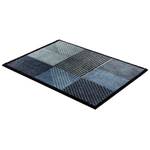 Fußmatte Manhattan II Webstoff - Türkis - 67 x 100 cm