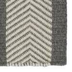 Teppich Botana I Wolle - Grau - 200 x 300 cm